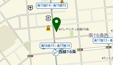 NPC24H南16西14パーキングの地図画像