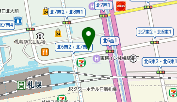 NPC24HNCO札幌パーキングの地図画像