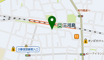 NPC24H東日暮里第2パーキングの地図画像