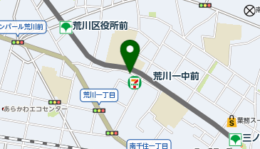 NPC24H荒川第4パーキングの地図画像