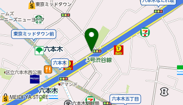 NPC24H六本木4丁目パーキングの地図画像