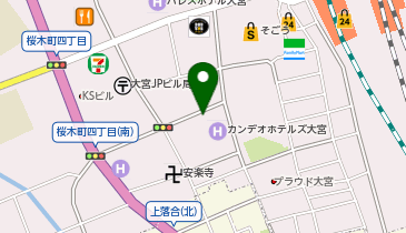 NPC24H大宮駅西口パーキングの地図画像