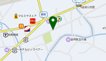 NPC24H湯布院湯の坪街道パーキングの地図画像