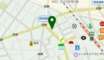 NPC24H蕨駅前パーキングの地図画像