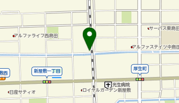 NPC24H岡山西島田町パーキングの地図画像