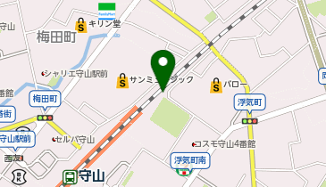 NPC24H守山駅東口パーキングの地図画像