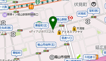 NPC24H福山駅前第2パーキングの地図画像