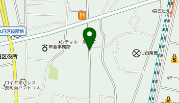 NPC24H仙台長町南パーキングの地図画像