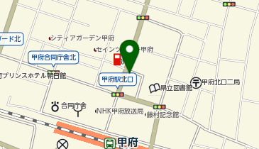 NPC24H甲府駅北口パーキングの地図画像