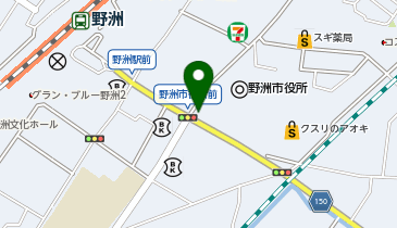 NPC24H野洲駅前第5パーキングの地図画像