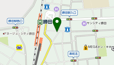 NPC24H勝田駅前パーキングの地図画像