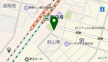 NPC24H新白河駅前第2パーキングの地図画像