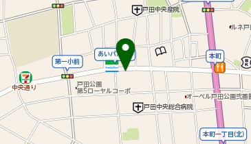 NPC24H戸田本町第2パーキングの地図画像