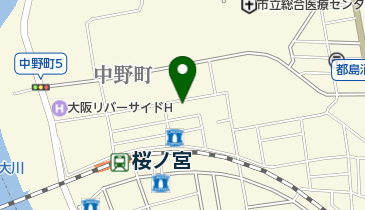 【予約制】リパーク toppi! 大阪市都島区中野町5丁目8ー6の地図画像