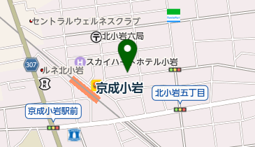 【予約制】リパーク toppi! 江戸川区北小岩6丁目16-12の地図画像