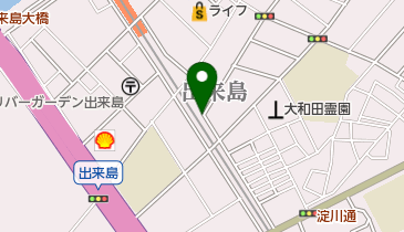 【予約制】リパーク toppi! 大和田第1(大阪府大阪市西淀川区大和田6丁目10)の地図画像