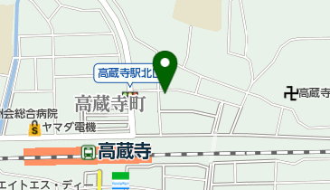 【予約制】リパーク toppi! 春日井市高蔵寺町北4丁目7番地の地図画像