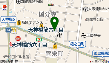 【予約制】リパーク toppi! 大阪市北区国分寺1丁目7-18の地図画像