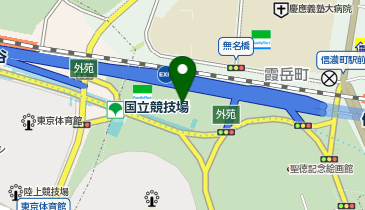 【予約制】リパーク toppi! 三井ガーデンホテル神宮外苑の杜プレミア駐車場の地図画像