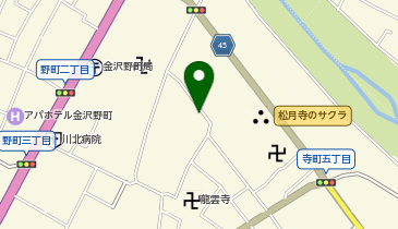 【予約制】タイムズのB シェアP西方寺駐車場の地図画像