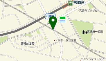 【予約制】タイムズのB 宮前平1丁目駐車場の地図画像