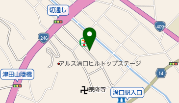 【予約制】タイムズのB 溝口2-19-12アローランド溝の口駐車場の地図画像