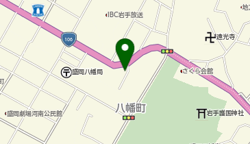 【予約制】タイムズのB D-room中ノ橋駐車場の地図画像