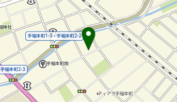 【予約制】タイムズのB 手稲本町1-2パーキングの地図画像