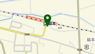 【予約制】タイムズのB JR脇本駅前 月極駐車場の地図画像