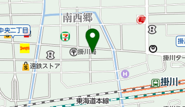 スペースECO 掛川駅前第2の地図画像