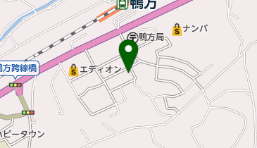 スペースECO 鴨方駅前の地図画像