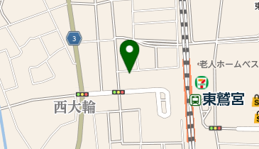 スペースECO 東鷲宮駅前の地図画像