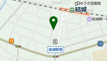 スペースECO 結城駅前の地図画像