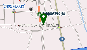 スペースECO TX万博記念公園の地図画像