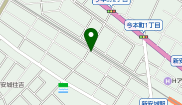 スペースECO 新安城駅前の地図画像