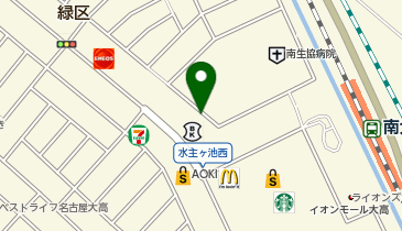 チケパ 南大高駅前第1の地図画像