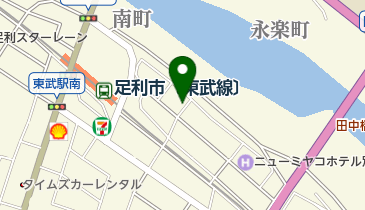 スペースECO 足利市駅前の地図画像