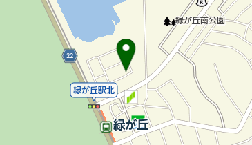 スペースECO 緑が丘駅前の地図画像