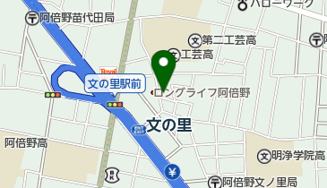 スペース 文の里第1の地図画像