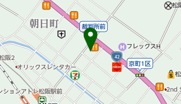 スペースECO 松阪駅前第2の地図画像