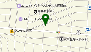 スペースECO 古河駅前第5の地図画像