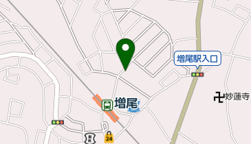 スペースECO 増尾駅前の地図画像