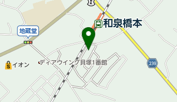 スペースECO 和泉橋本駅前の地図画像