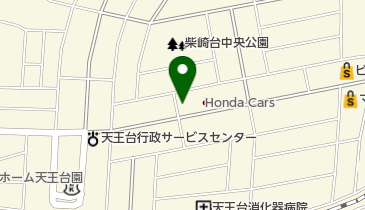 スペースECO 天王台駅前の地図画像