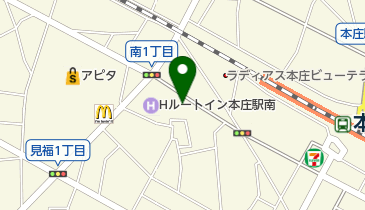 スペースECO 本庄駅前第2の地図画像