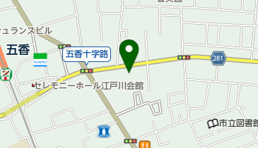 スペースECO 五香駅前第2の地図画像