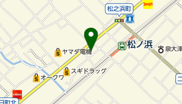 スペースECO 松ノ浜駅前第1の地図画像