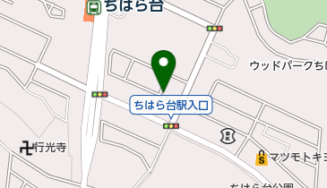 スペースECO ちはら台駅前第2の地図画像