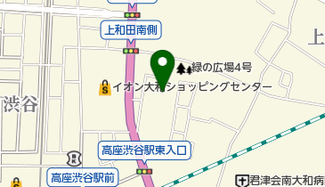 スペースECO 高座渋谷駅前第1の地図画像