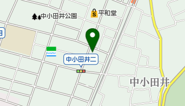 スペースECO 中小田井第1の地図画像